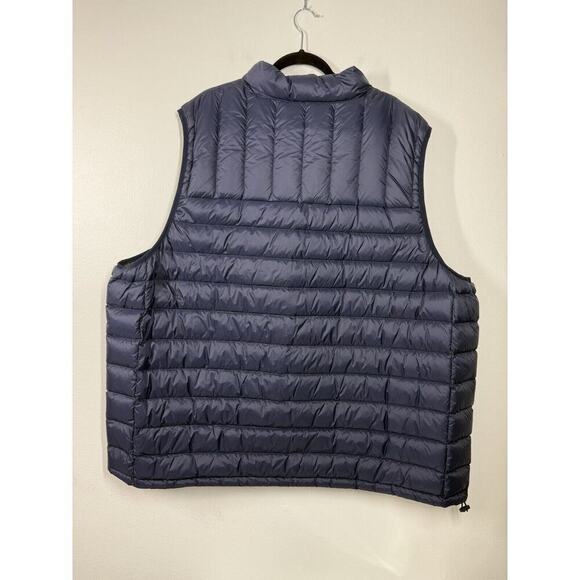 Solaris Big/Tall Men's Natural Down Lightweight Packable Quilted Puffer Vest 3XB - Picture 3 of 10